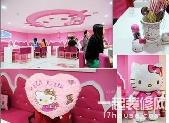 家居装修图 浪漫hello kitty主题餐厅